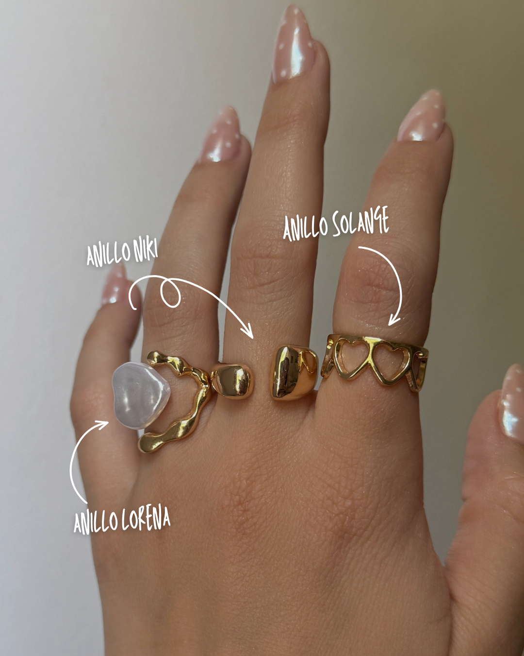 Anillos dorados - Solange / Niki / Lorena