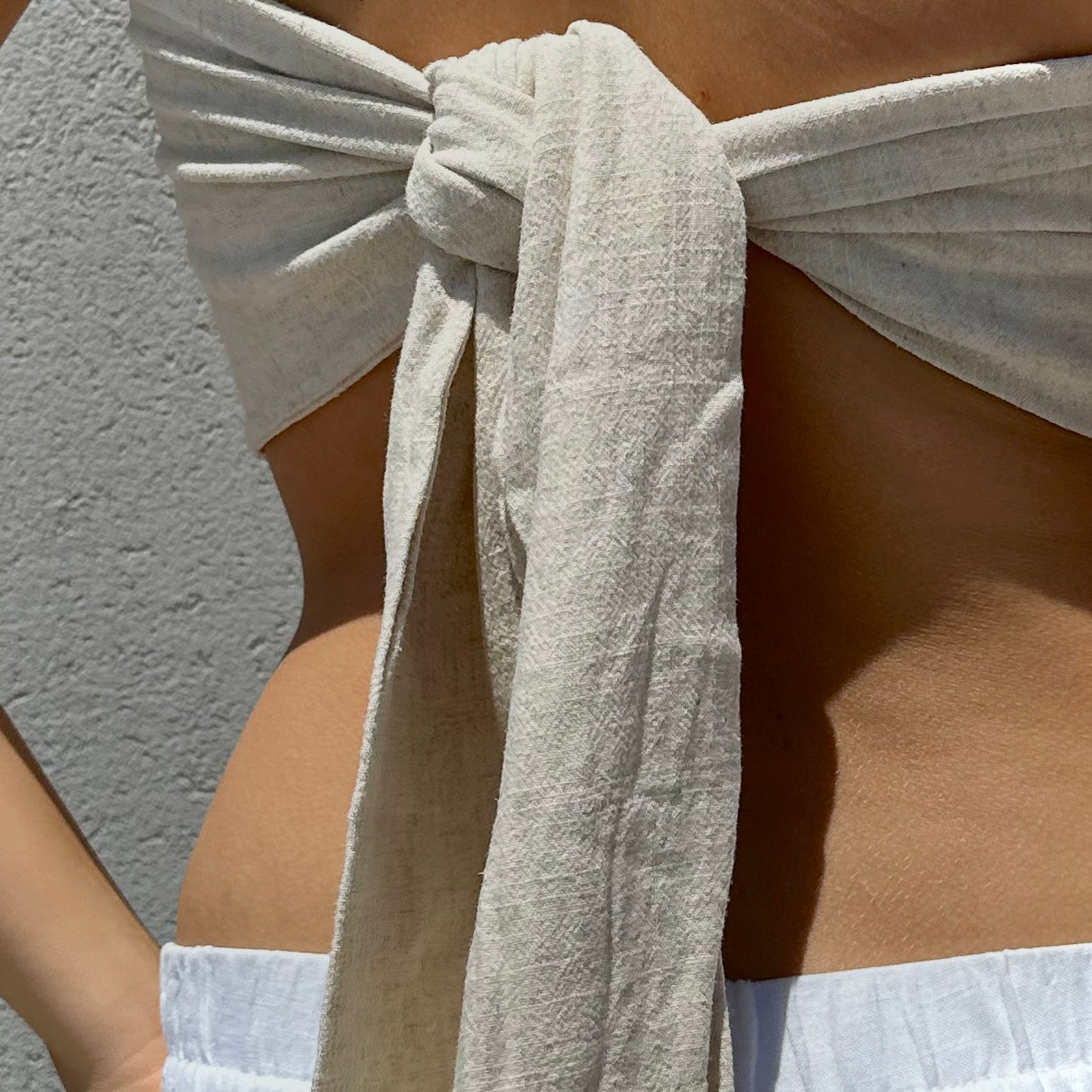 Top de lino francés - color Arena